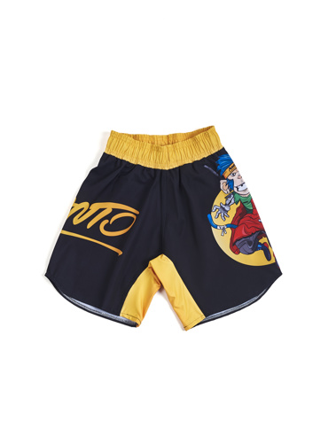 MANTO kids FIGHT SHORTS rascal 2-black